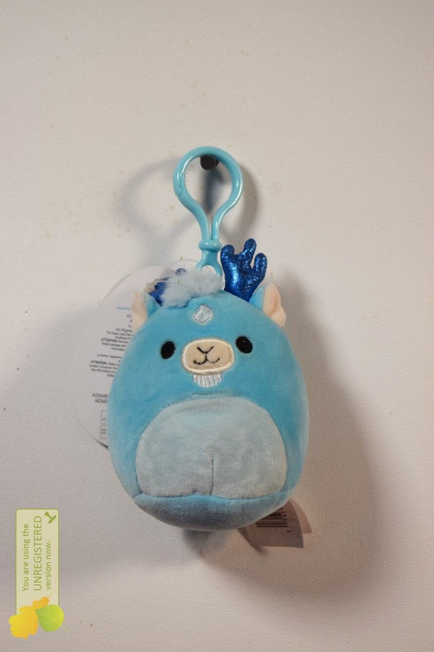 Squishmallows Xam the Kirin 3.5" Plush Clip